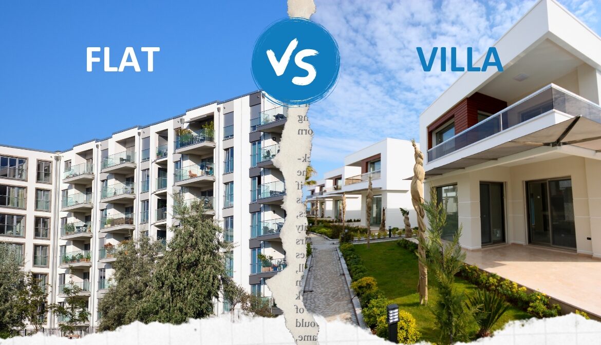 Choosing Between Flats and Villas in Greater Noida